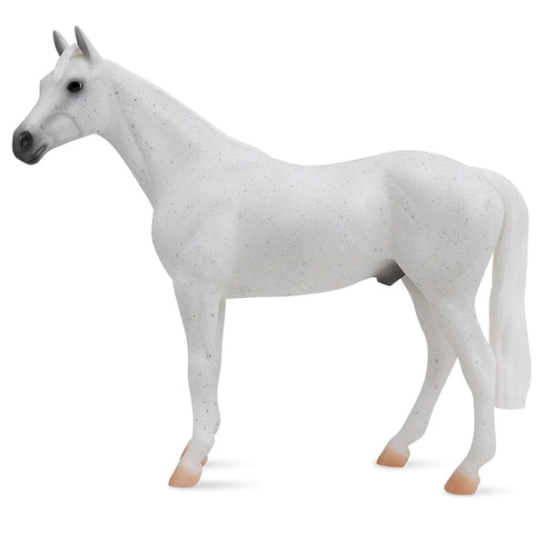 Breyer Fleabitten Grey Thoroughbred Freedom Series